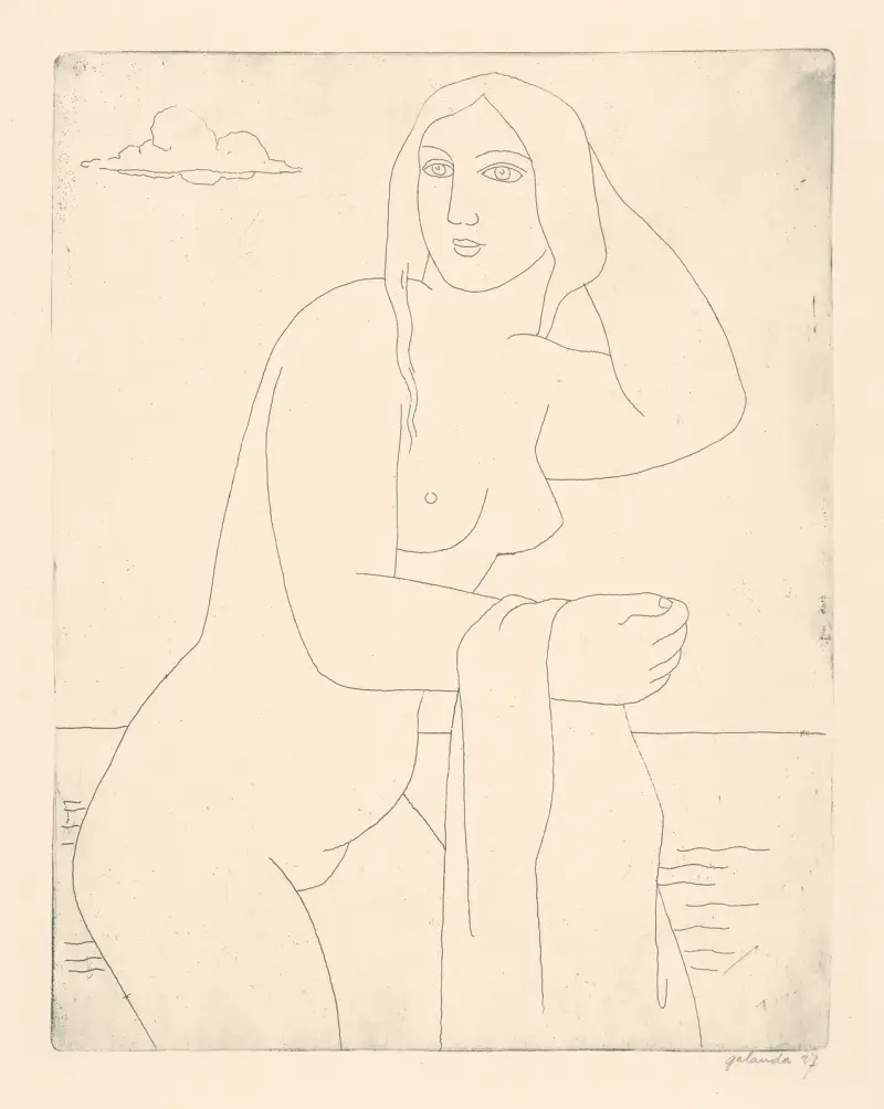 Nude von Mikuláš Galanda
