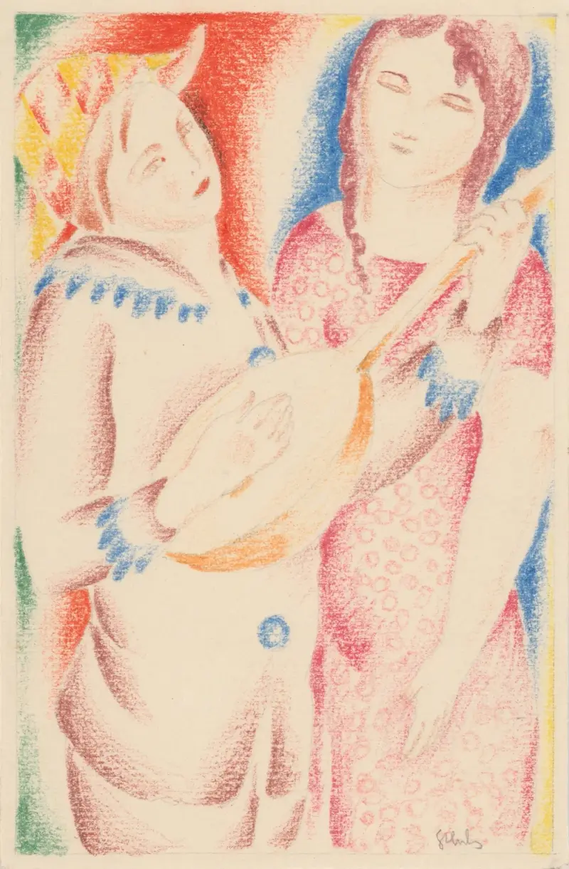 Mandolinespiel von Mikuláš Galanda