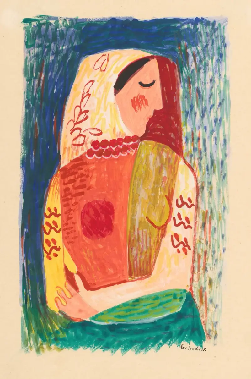 Woman von Mikuláš Galanda