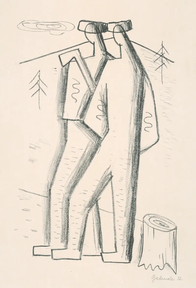 Woodcutters von Mikuláš Galanda