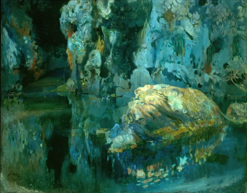 The Rock in the Pond av Joaquin Mir Trinxet