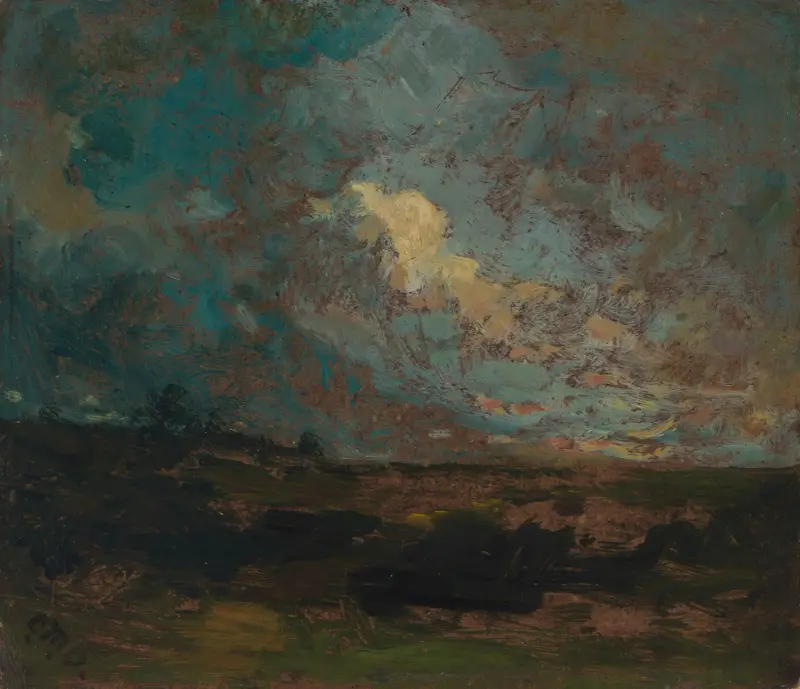 Nach dem Regenschauer von Edward Mitchell Bannister
