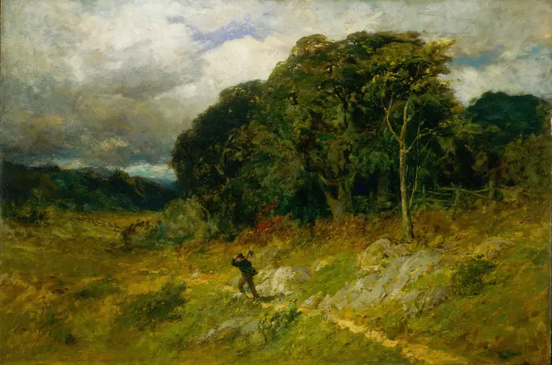 Herannahender Sturm von Edward Mitchell Bannister