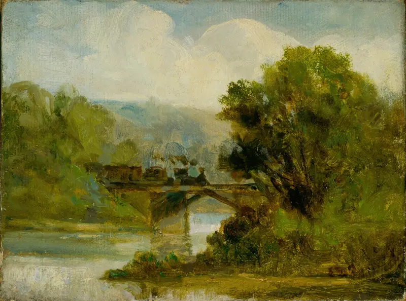 Der Zug von Edward Mitchell Bannister