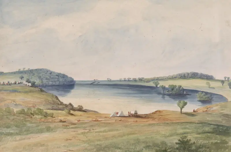 Pike Lake M.T. av John Mix Stanley