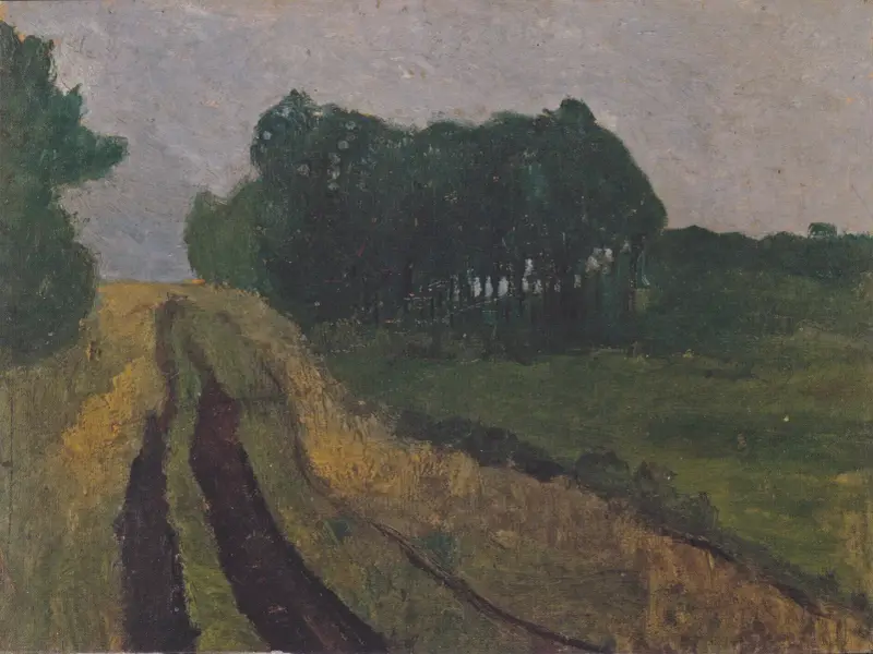 Abendlandschaft von Paula Modersohn-Becker