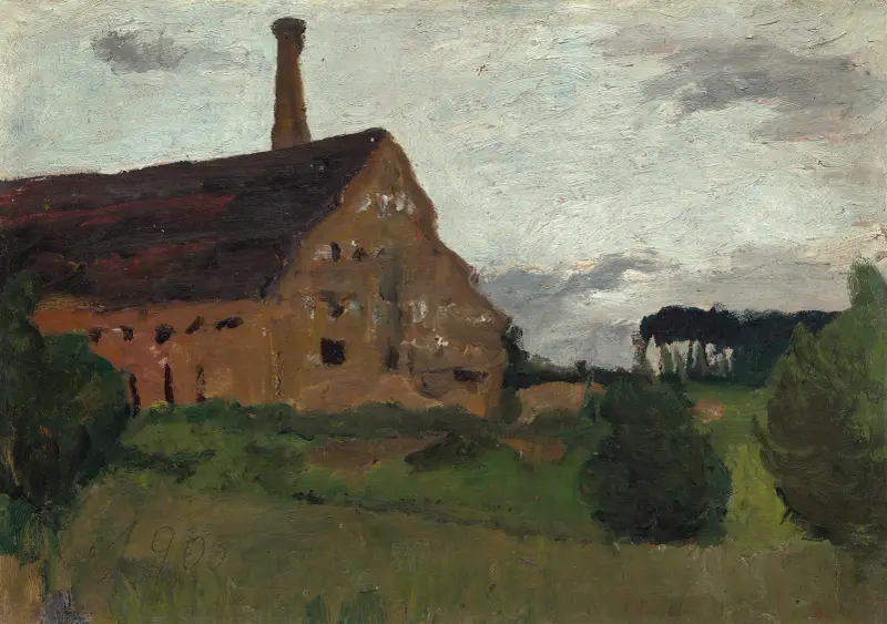 Alte Fabrik von Paula Modersohn-Becker
