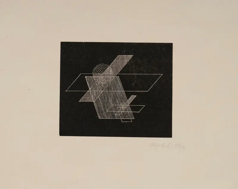 Komposition nr 2 av László Moholy-Nagy