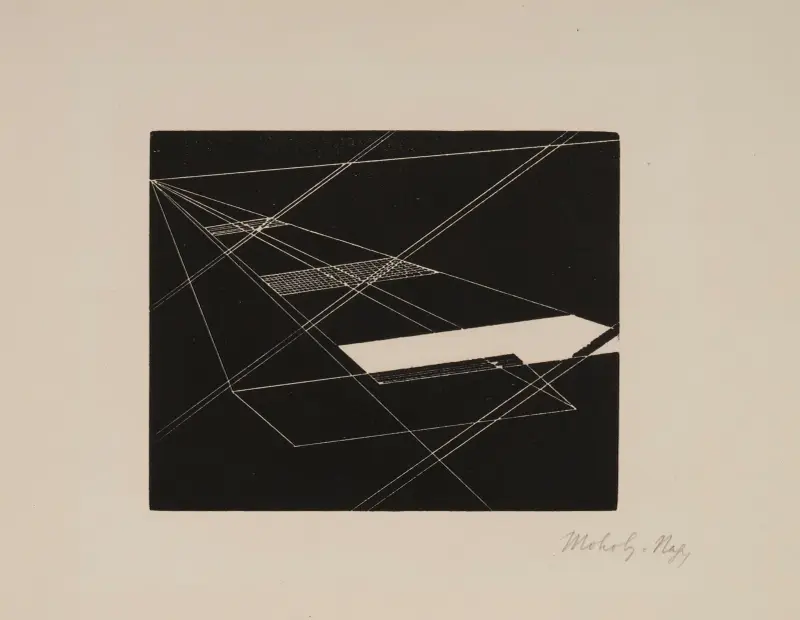Komposition nr 4 av László Moholy-Nagy