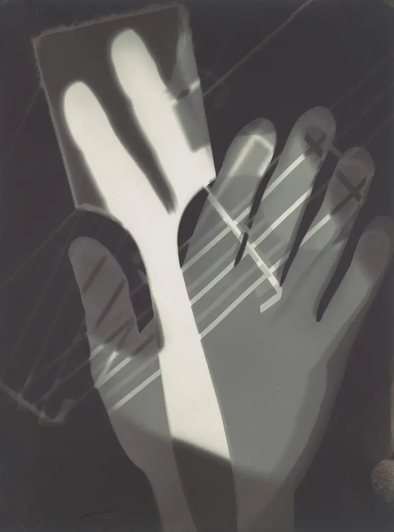 Fotogram, 1926, László Moholy-Nagy