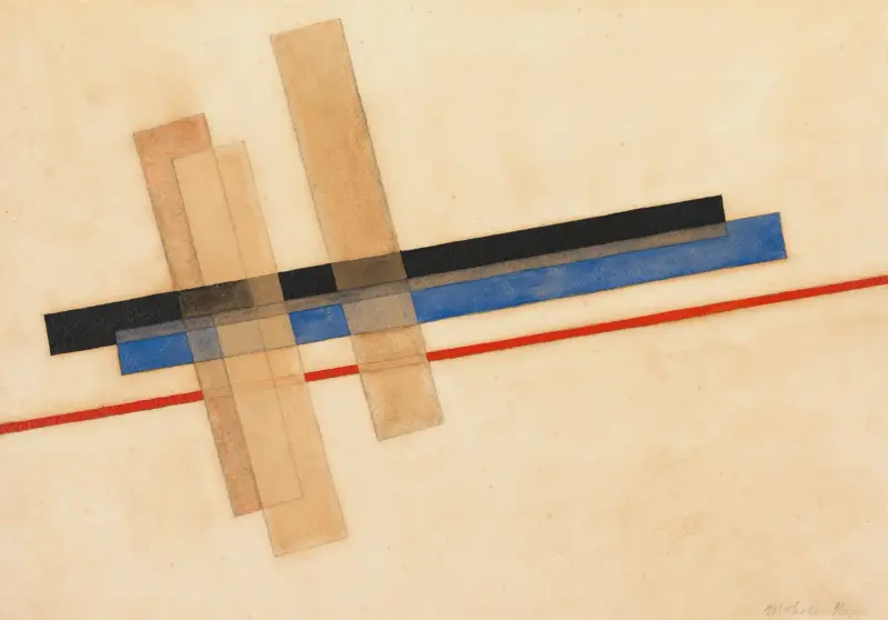 Komposition – Nr. 2 von László Moholy-Nagy