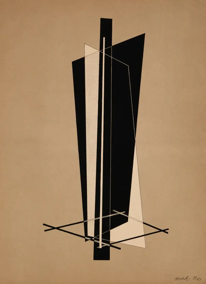 Konstrucktion VI av László Moholy-Nagy