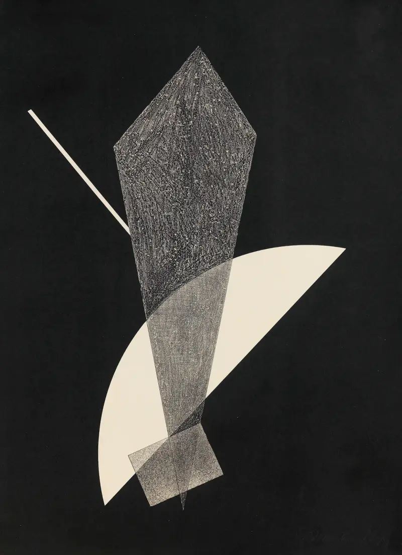 Konstrukce V, László Moholy-Nagy