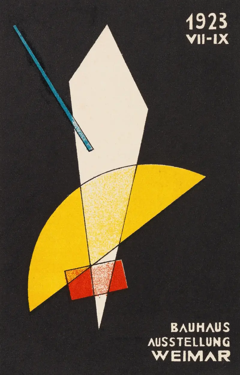 Weimar Bauhaus Postkarten Nr 7 av László Moholy-Nagy