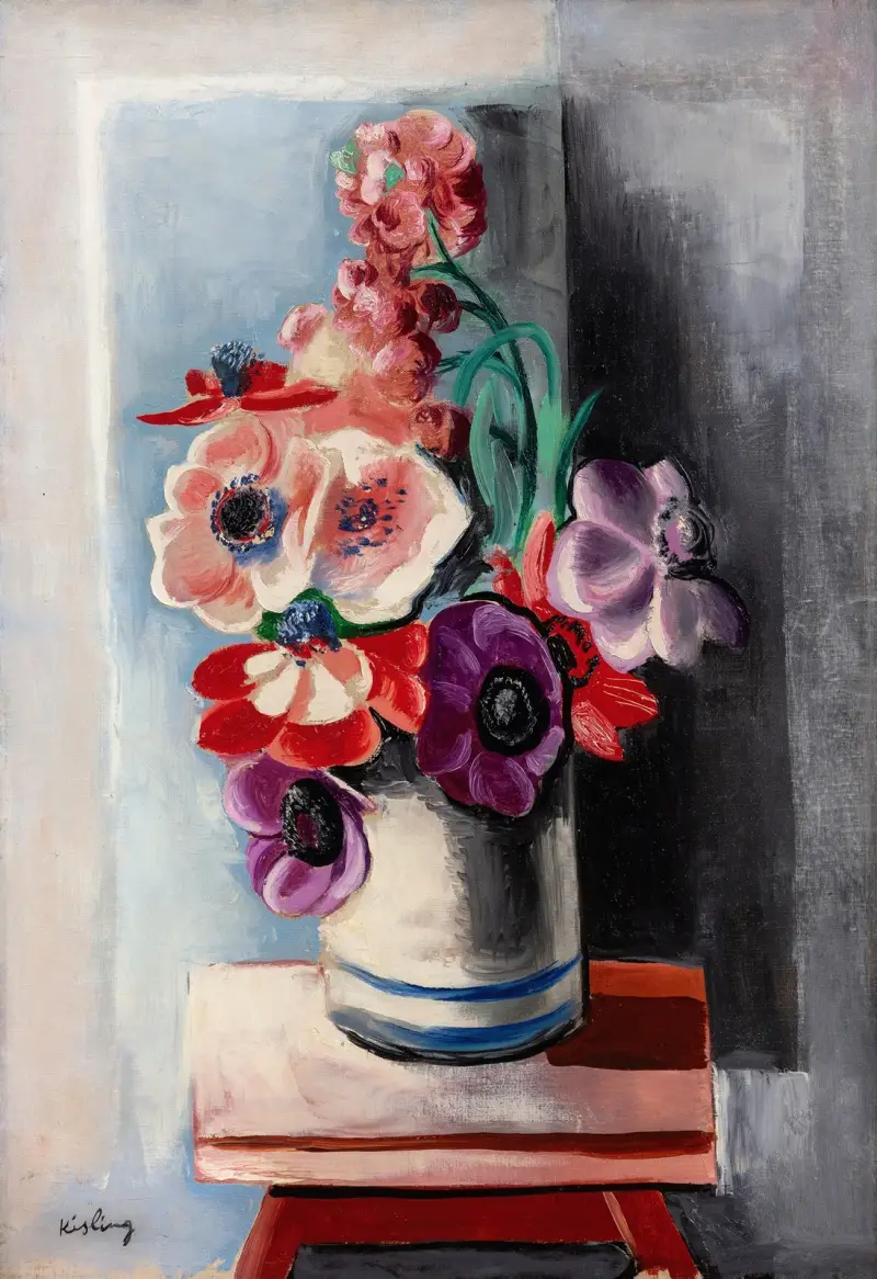 Anemonen von Moïse Kisling