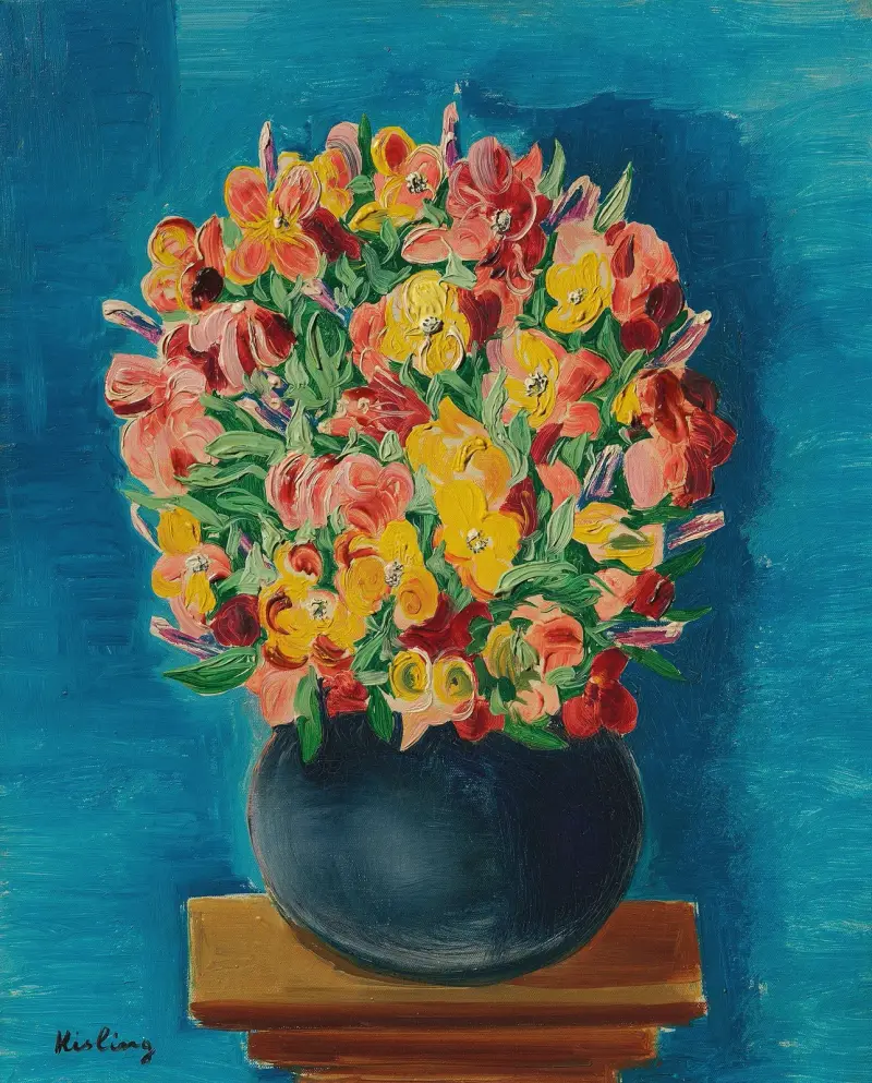 Blumen, 1944 von Moïse Kisling