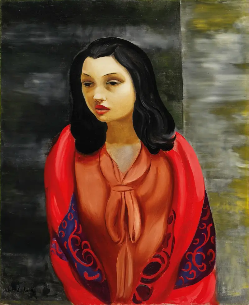 Junges Mädchen von Moïse Kisling