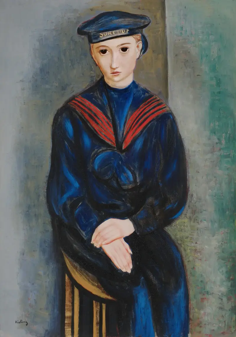 Jeune marin, Raoul Michaux av Moïse Kisling