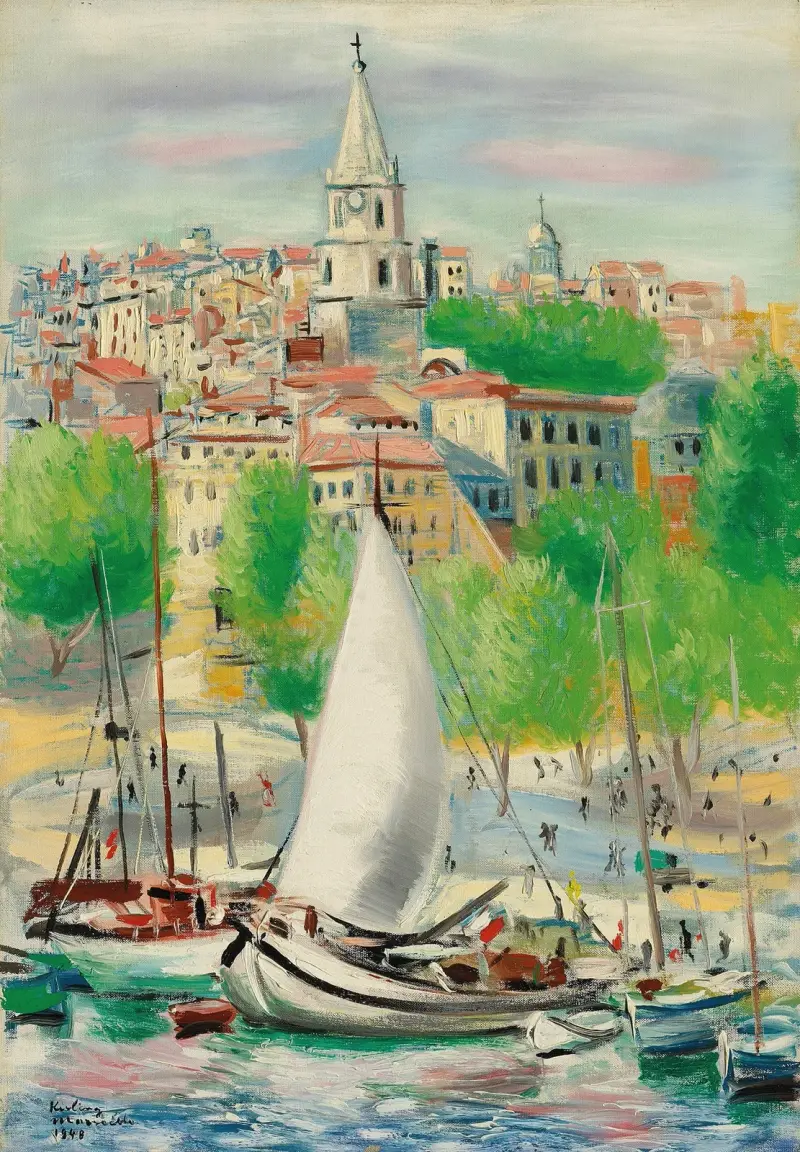 Marseille von Moïse Kisling