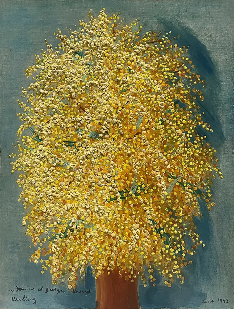 Mimosas von Moïse Kisling