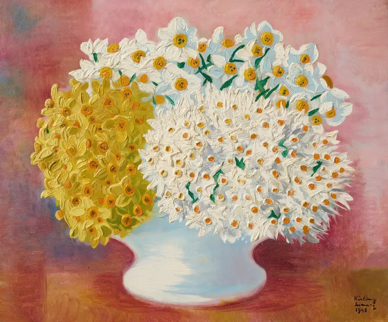 Narzissen von Moïse Kisling