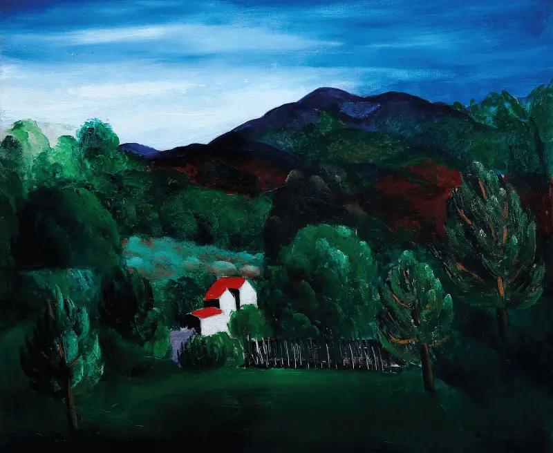 Provenzalisches Landschaftsbild von Moïse Kisling
