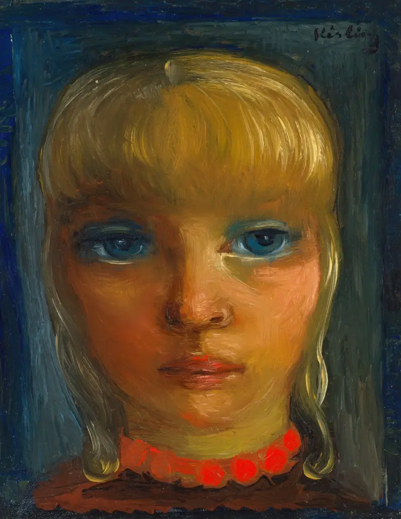 Porträt, 1951 von Moïse Kisling