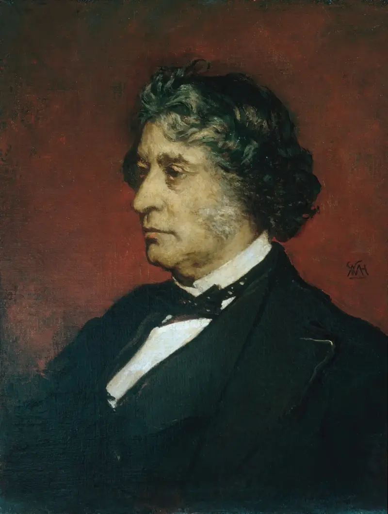 Charles Sumner av William Morris Hunt