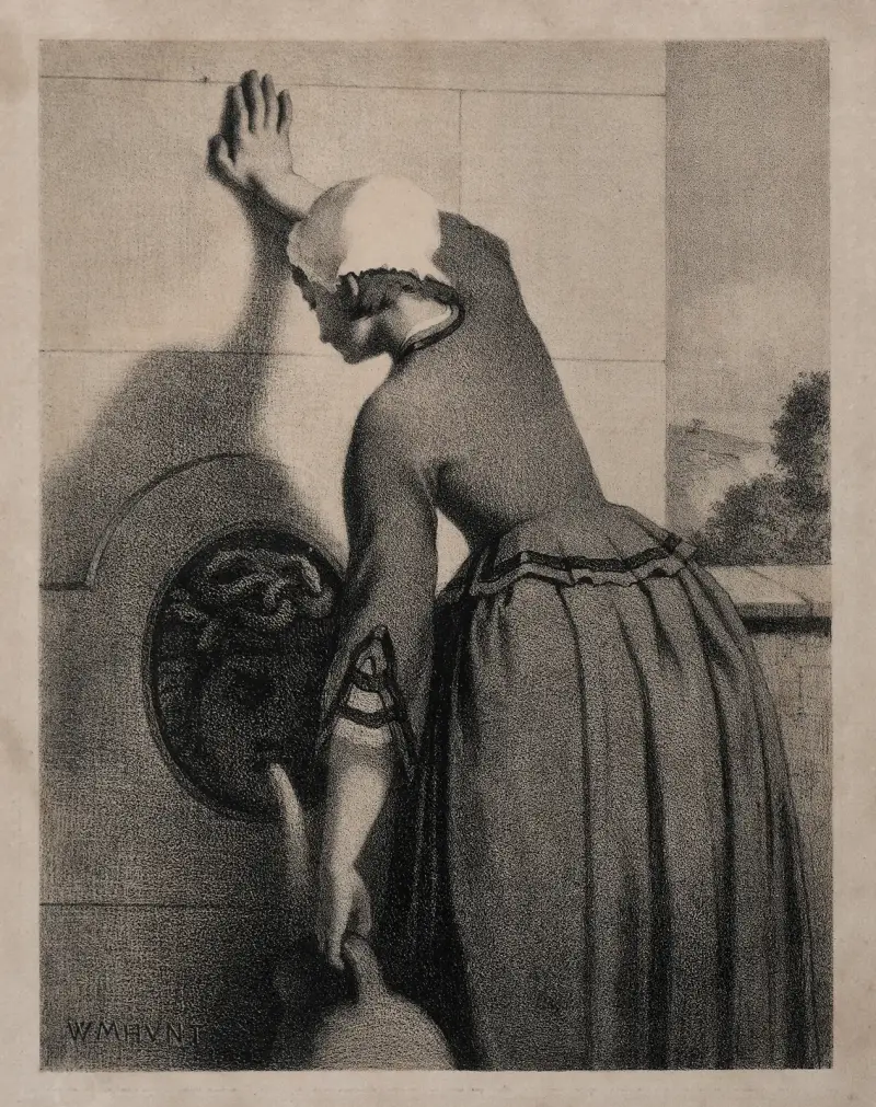 Women at a Well av William Morris Hunt
