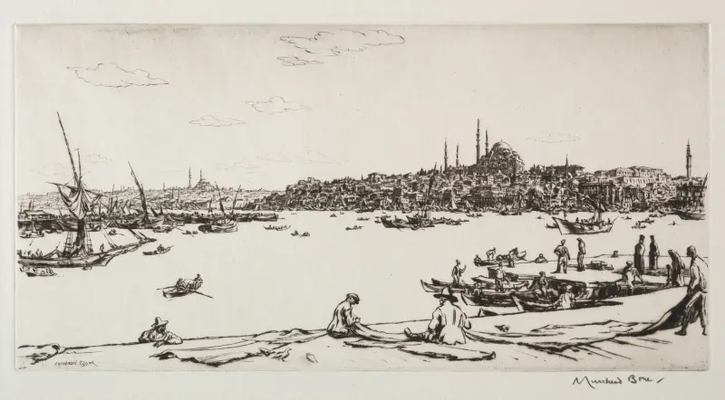 Konstantynopol, Muirhead Bone