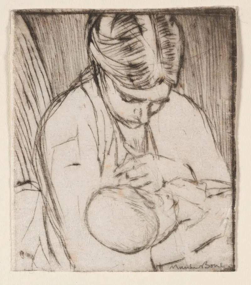 Gertrude a Stephen, č. 6, Muirhead Bone