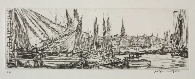 Stockholm, Muirhead Bone