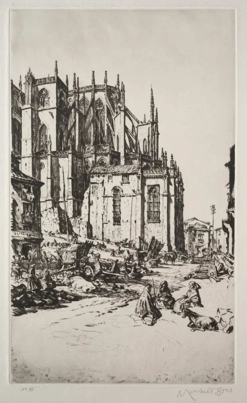 Studie k Leon Apse, Muirhead Bone