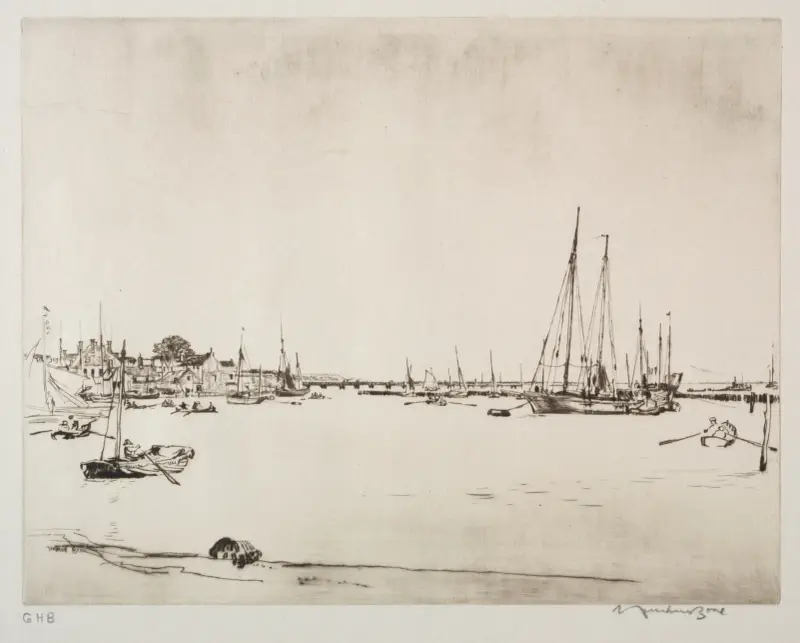 Yarmouth, Wyspa Wight, Muirhead Bone
