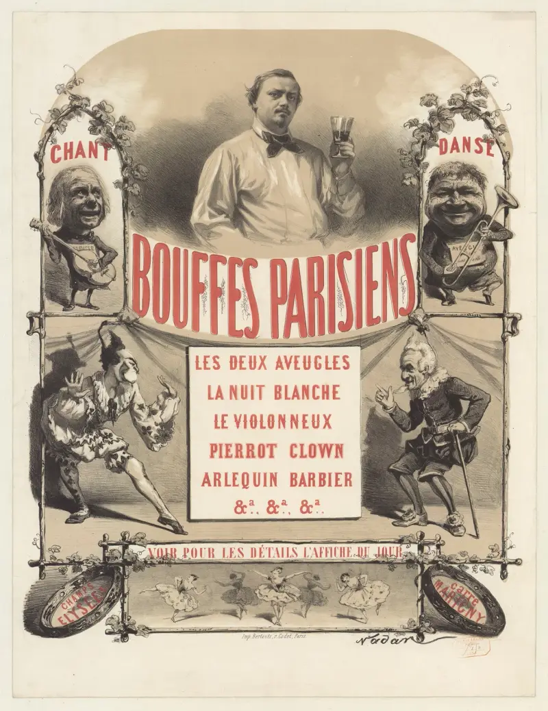 Bouffes-Parisiens av Nadar