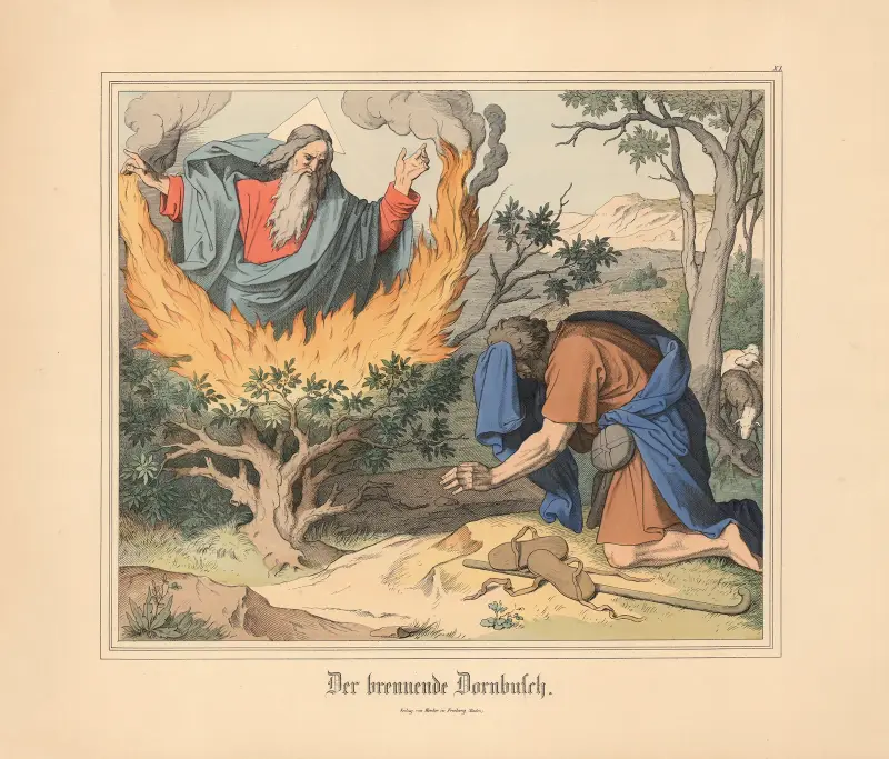 Der brennende Dornbusch av Johann Nepomuk Heinemann