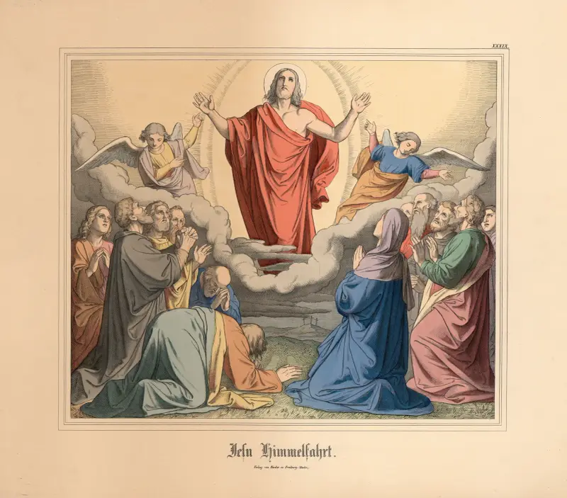 Jesu himmelsfärd av Johann Nepomuk Heinemann