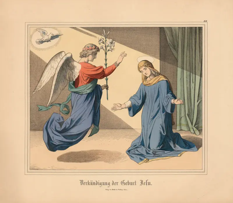 Verkündigung der Geburt Jesu von Johann Nepomuk Heinemann