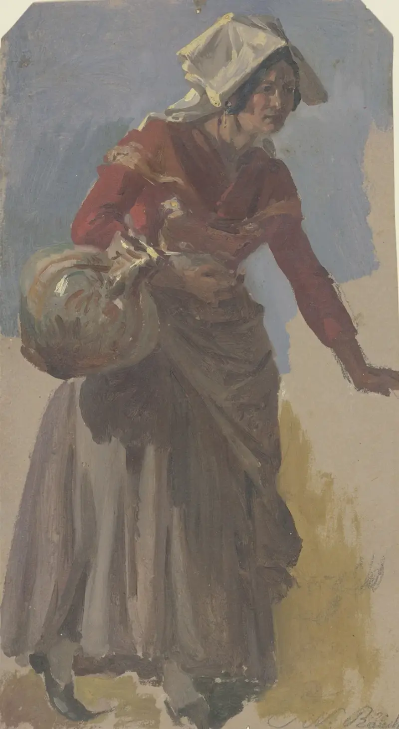 Bäuerin aus Albano mit einem Krug von Johann Nepomuk Rauch