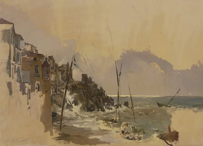 Via Sistina Elmo av Johann Nepomuk Rauch