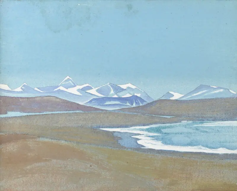 Himalayas from Ting-kye Dzong av Nicholas Roerich