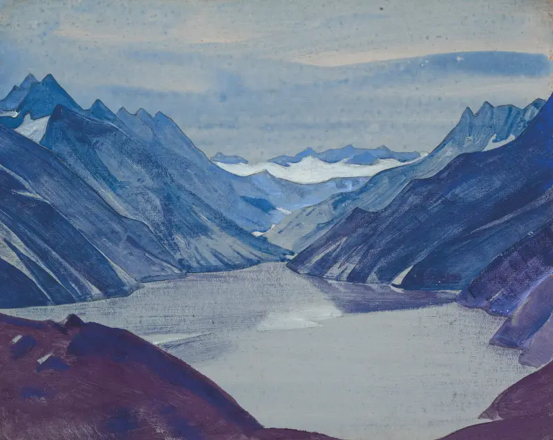 Nagské jezero, Nicholas Roerich