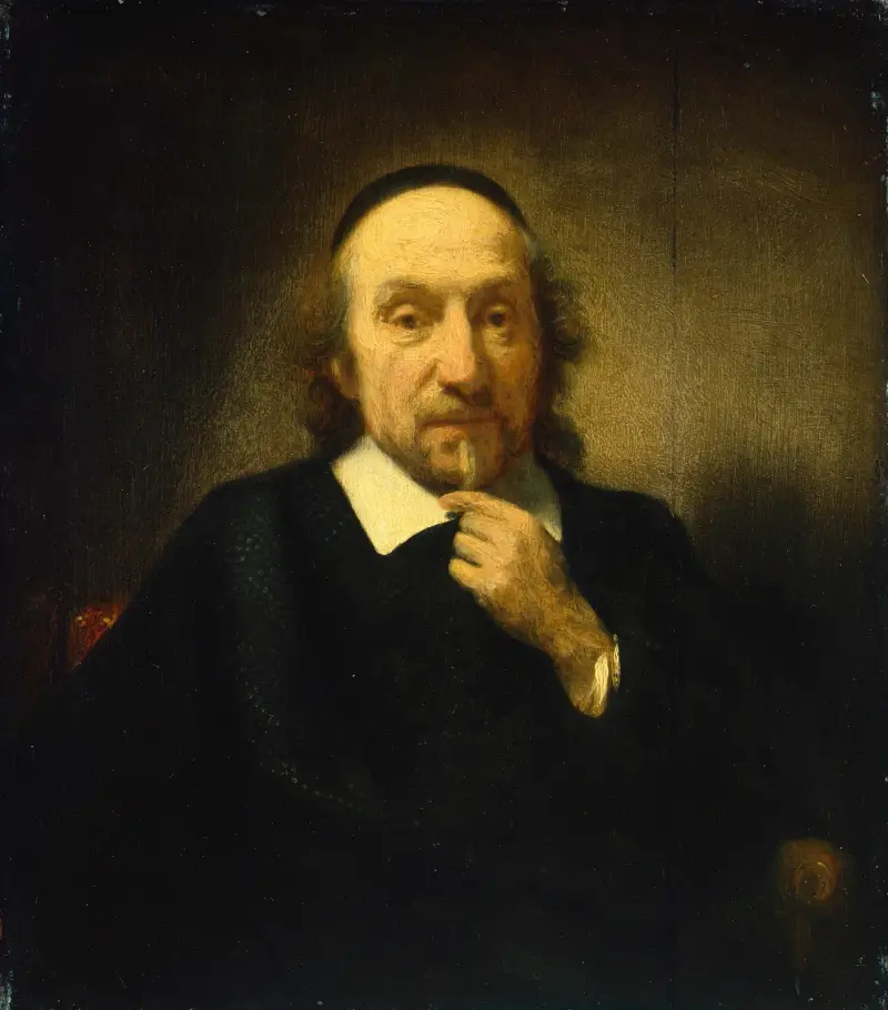 Bildnis eines Mannes, 1650 von Nicolaes Maes