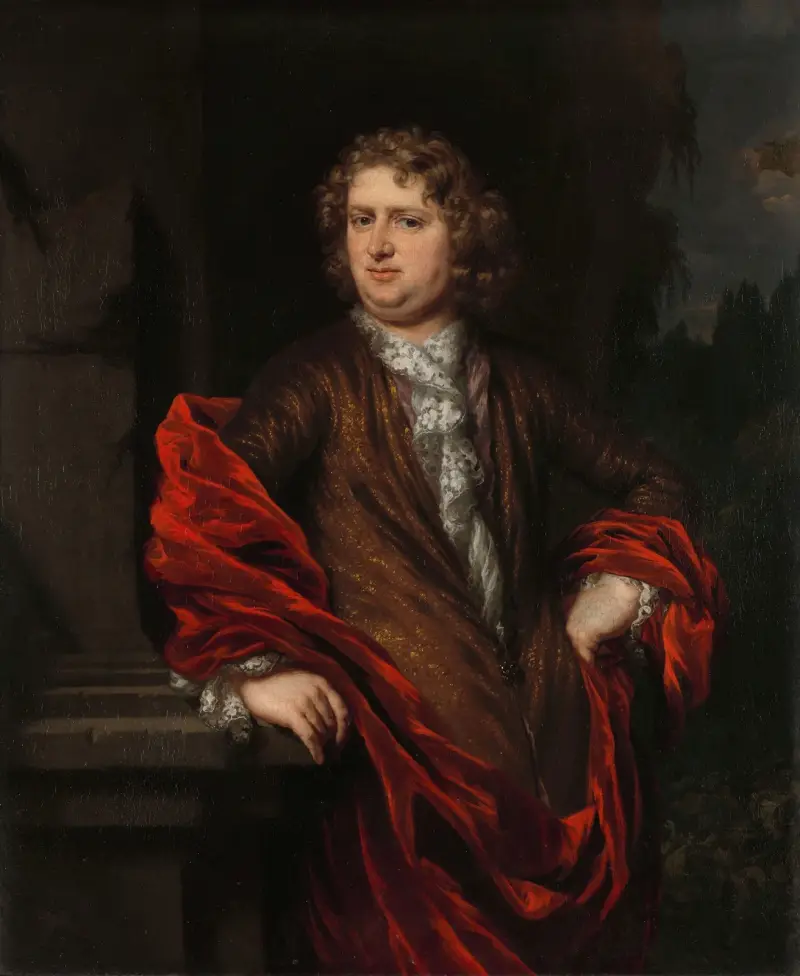 Portrait of Pieter Groenendijk av Nicolaes Maes