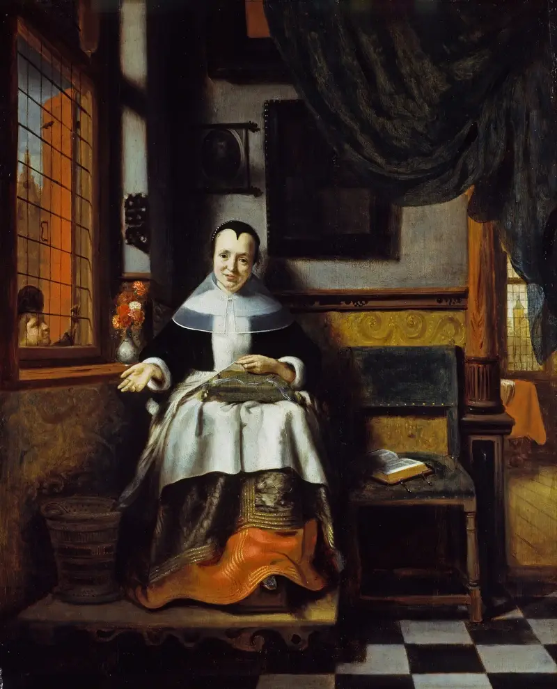 Die tugendhafte Frau von Nicolaes Maes