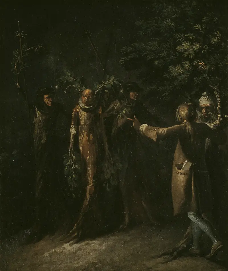 From Ludvig Holbergs´s The Journey of Niels Klim to The World Underground av Nicolai Abildgaard