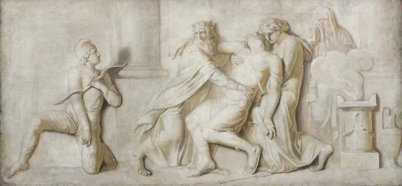 The Death of Achilles av Nicolai Abildgaard