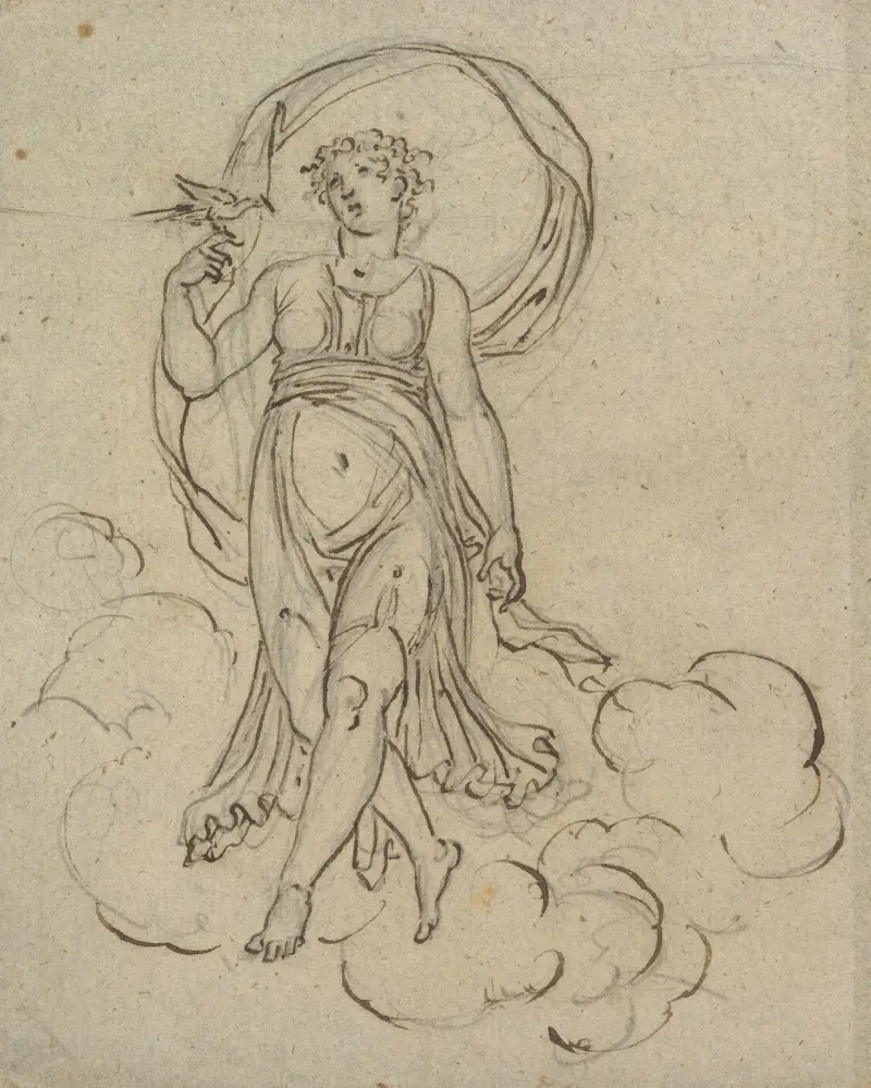 Venuše s holubicí, Nicolai Abildgaard