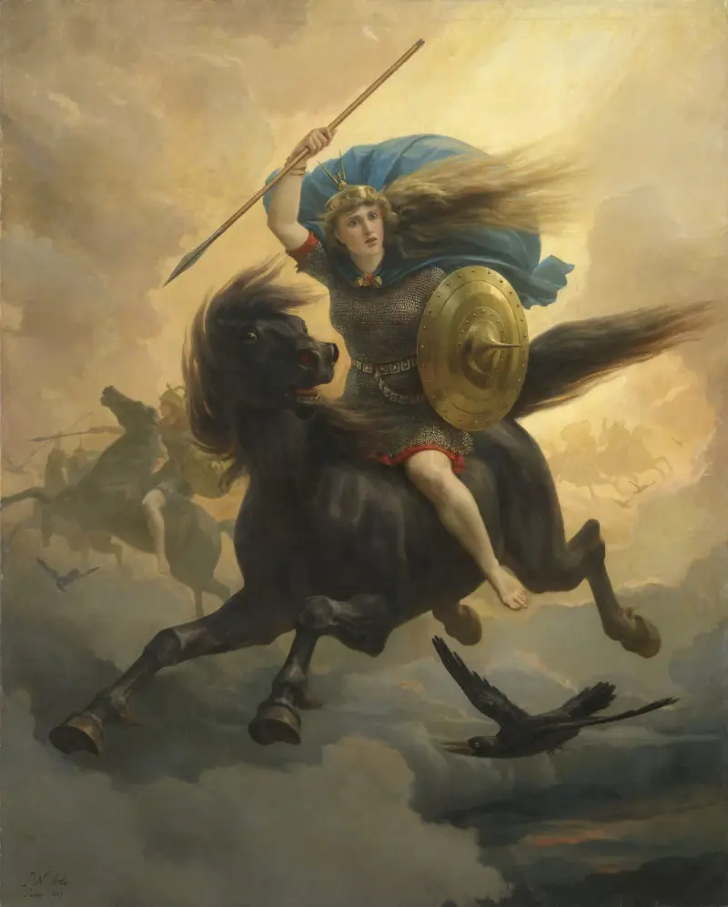 Valkyrian av Peter Nicolai Arbo