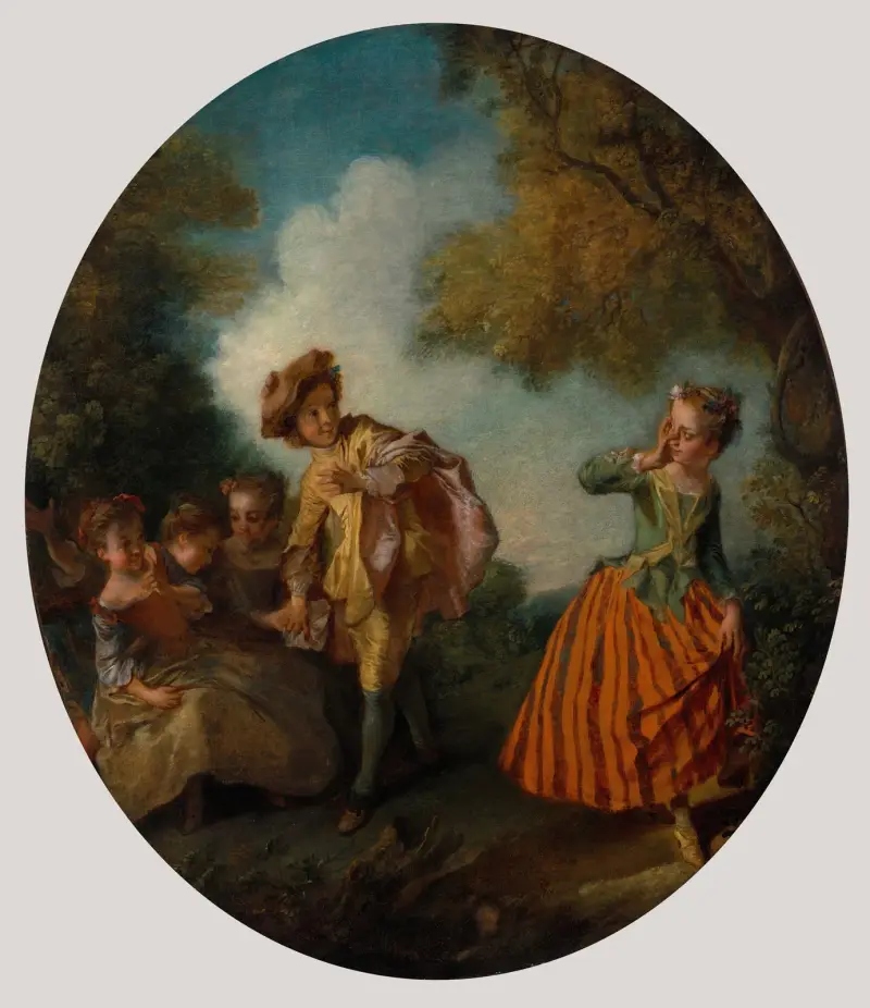 Blindbock av Nicolas Lancret